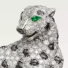 Brož Panthere De Cartier – bílé zlato, smaragdy, onyx, diamanty – Cartier