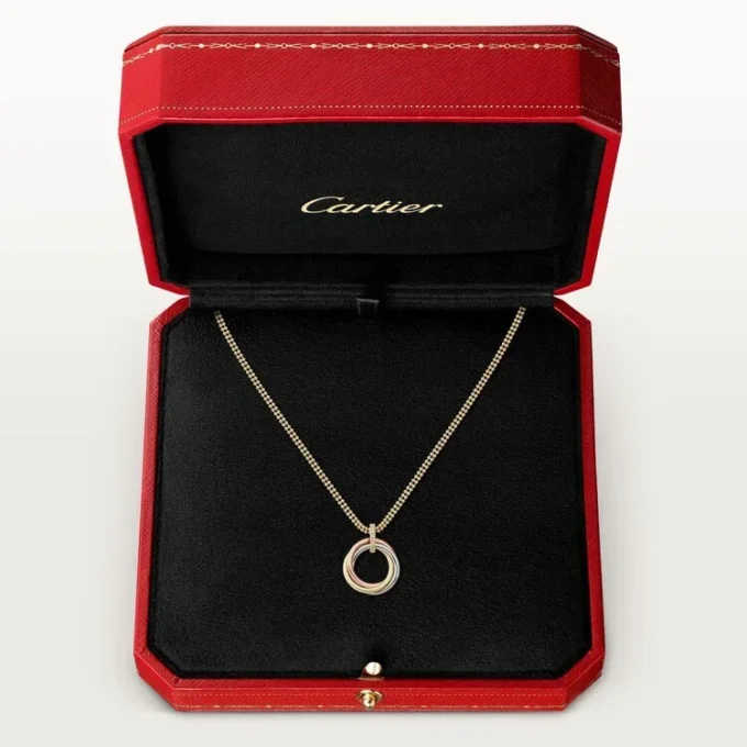 Diamantový řetízek Trinity v trojbarevném zlatě | Cartier Us