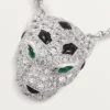 Diamantový náhrdelník Panthere De Cartier, bílé zlato | Cartier Us