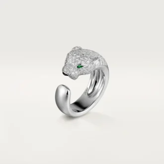 Diamantový prsten Panthere De Cartier, bílé zlato | Cartier Us