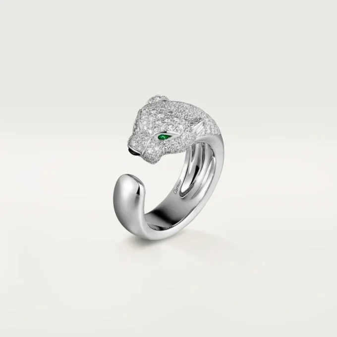 Diamantový prsten Panthere De Cartier, bílé zlato | Cartier Us