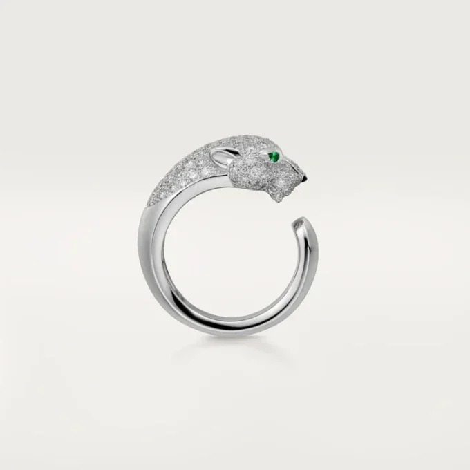 Diamantový prsten Panthere De Cartier, bílé zlato | Cartier Us