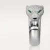 Diamantový prsten Panthere De Cartier, bílé zlato | Cartier Us