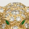 Diamantový prsten Panthere De Cartier, žluté zlato | Cartier Us