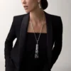 Dlouhý náhrdelník Panthere De Cartier, rubín, víceúčelový, velký model, pavé