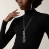 Dlouhý náhrdelník Panthere De Cartier, rubín, víceúčelový, velký model, pavé