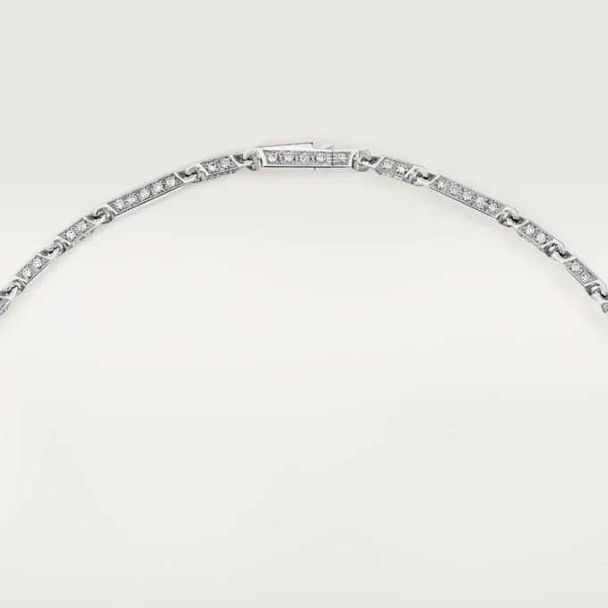 Dlouhý náhrdelník Panthere De Cartier, rubín, víceúčelový, velký model, pavé