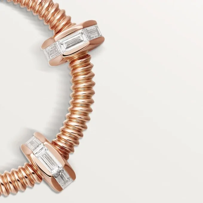 Erose Gold, diamanty – Cartier