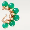 Jedna náušnice Clash De Cartier, chrysopras, extra velký model