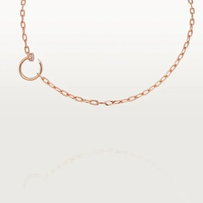 Juste Un Clou – diamantový řetízek v růžovém zlatě | Cartier USA