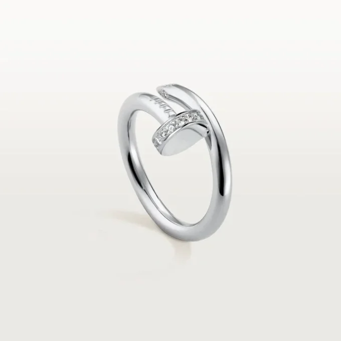 Juste Un Clou – diamantový prsten z bílého zlata | Cartier USA