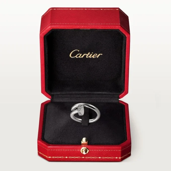 Juste Un Clou – diamantový prsten z bílého zlata | Cartier USA