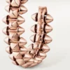Kruhové náušnice Clash De Cartier – růžové zlato, malé | Cartier Us