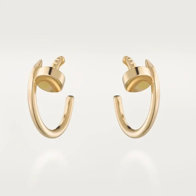 Kruhy do uší Juste Un Clou, žluté zlato | Cartier Us