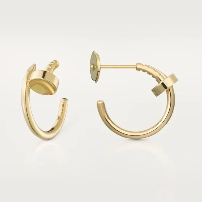 Kruhy do uší Juste Un Clou, žluté zlato | Cartier Us