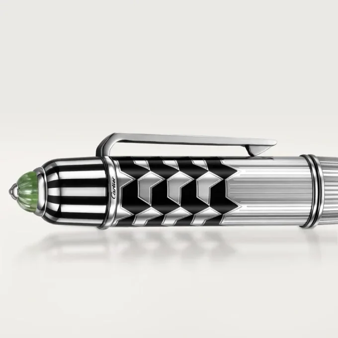 Kuličkové pero inspirované stylem art deco