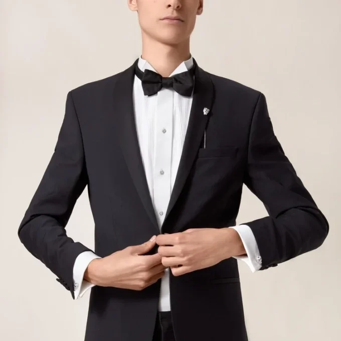 Manžetové knoflíčky Panthere De Cartier – rhodiované bílé zlato, diamanty, smaragdy, onyx – Cartier