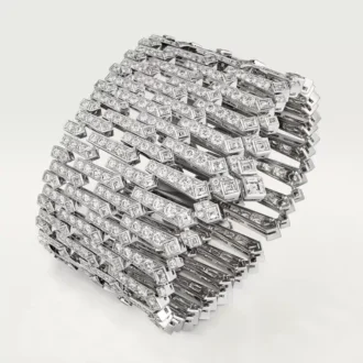 Manžetový náramek z kolekce Diamond, diamanty