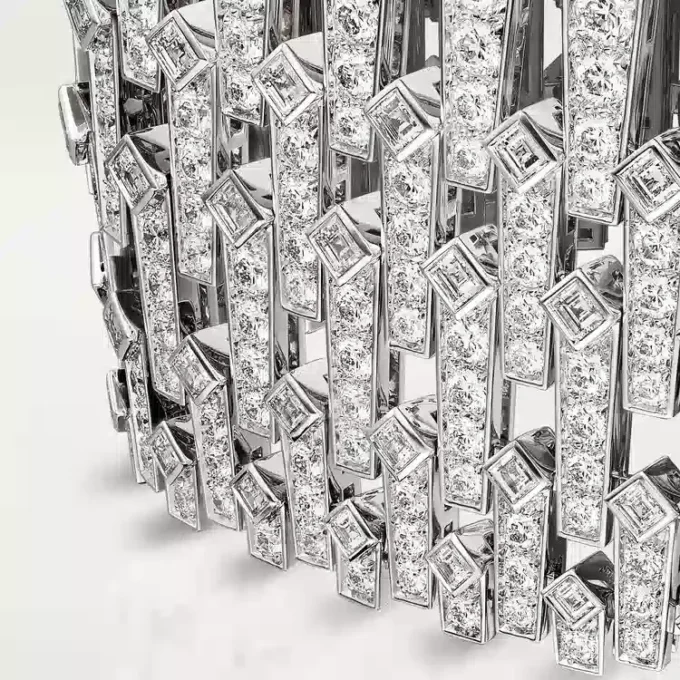 Manžetový náramek z kolekce Diamond, diamanty