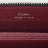 Mezinárodní peněženka na zip, Must De Cartier – černá telecí kůže, povrchová úprava z palladia – Cartier