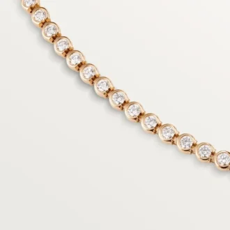 Náhrdelník C De Cartier Essential Lines, diamanty v briliantovém brusu