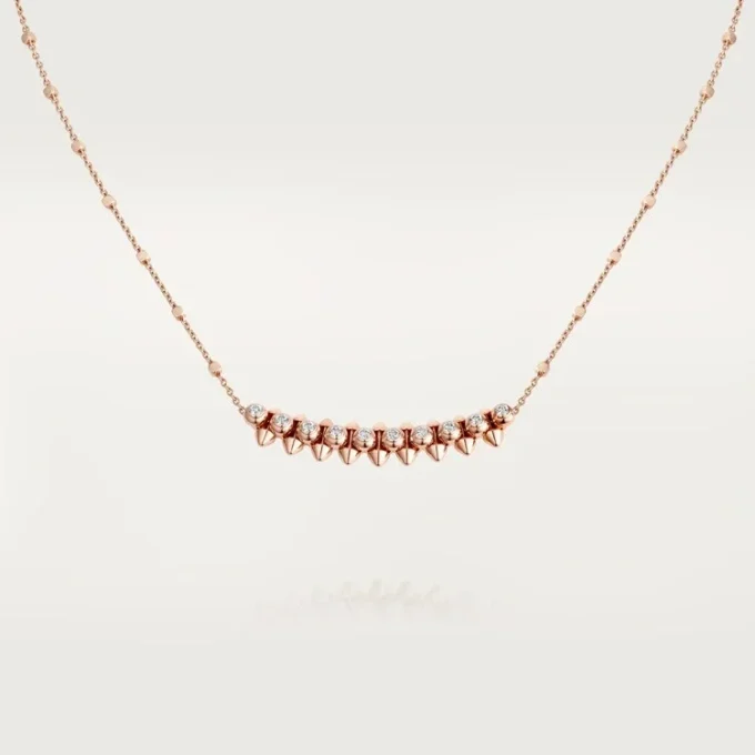 Náhrdelník Clash De Cartier Diamanty – růžové zlato, diamanty – Cartier