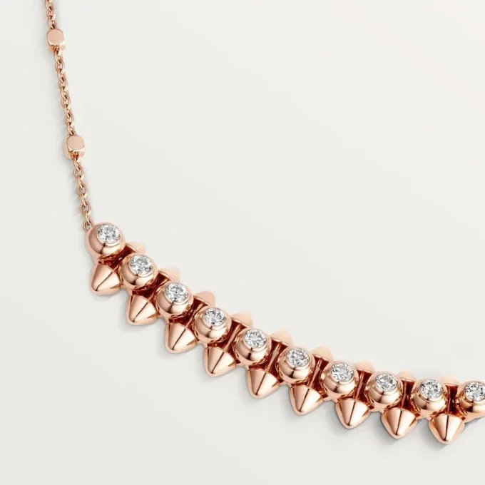 Náhrdelník Clash De Cartier Diamanty – růžové zlato, diamanty – Cartier