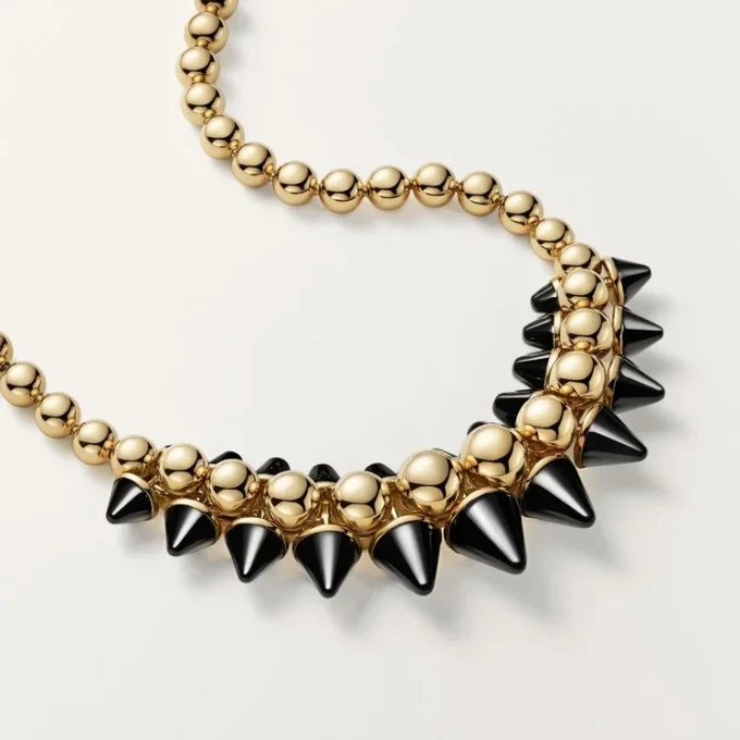 Náhrdelník Clash De Cartier, pružný, model Extra-Large, onyx