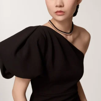 Náhrdelník Clash De Cartier, pružný, onyx, extra velký model, diamanty