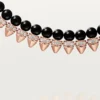 Náhrdelník Clash De Cartier, pružný, onyx, extra velký model, diamanty