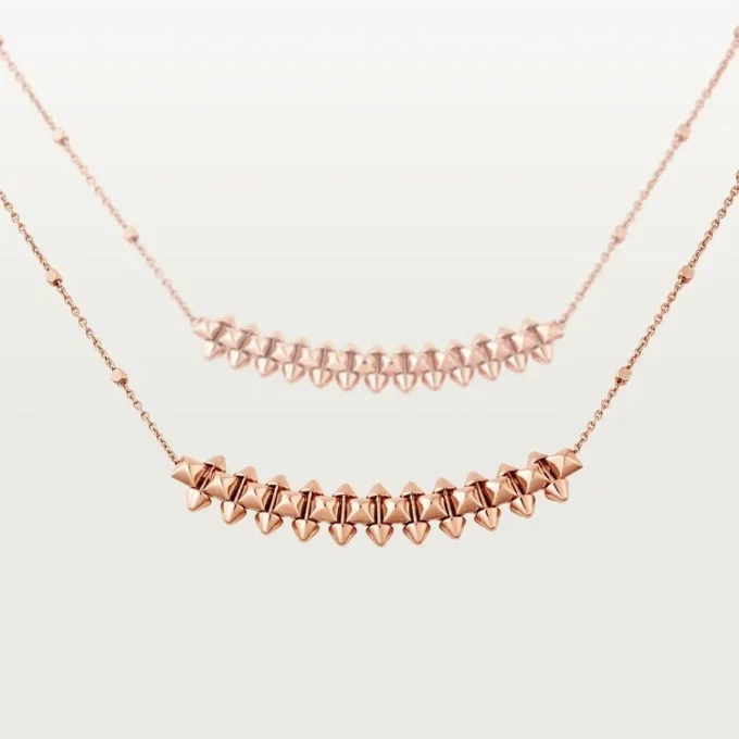 Náhrdelník Clash De Cartier, střední model – růžové zlato – Cartier