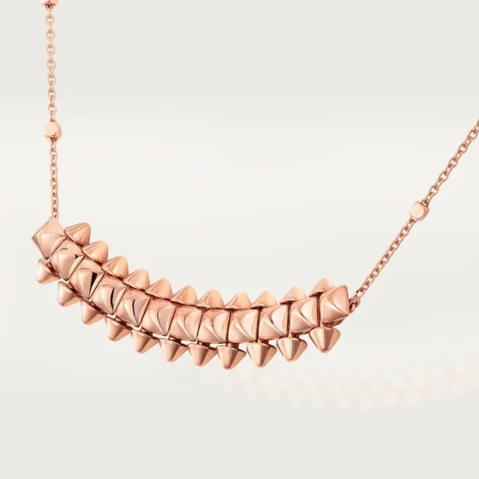 Náhrdelník Clash De Cartier, střední model – růžové zlato – Cartier