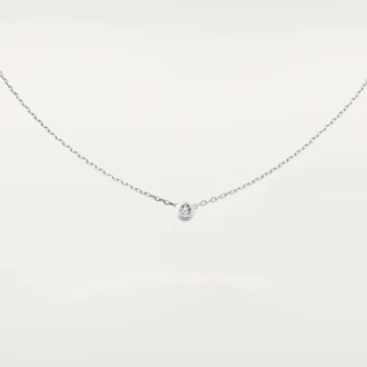 Náhrdelník Diamants Legers, Lm – bílé zlato, diamant – Cartier