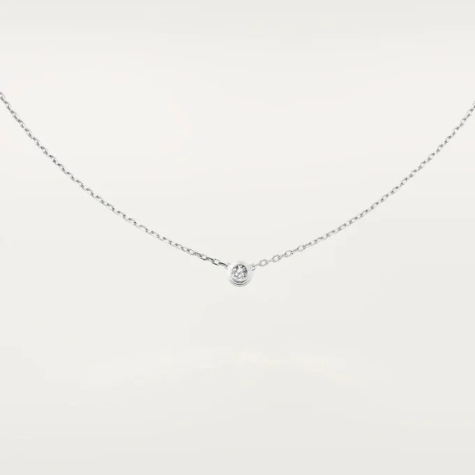 Náhrdelník Diamants Legers, Lm – bílé zlato, diamant – Cartier