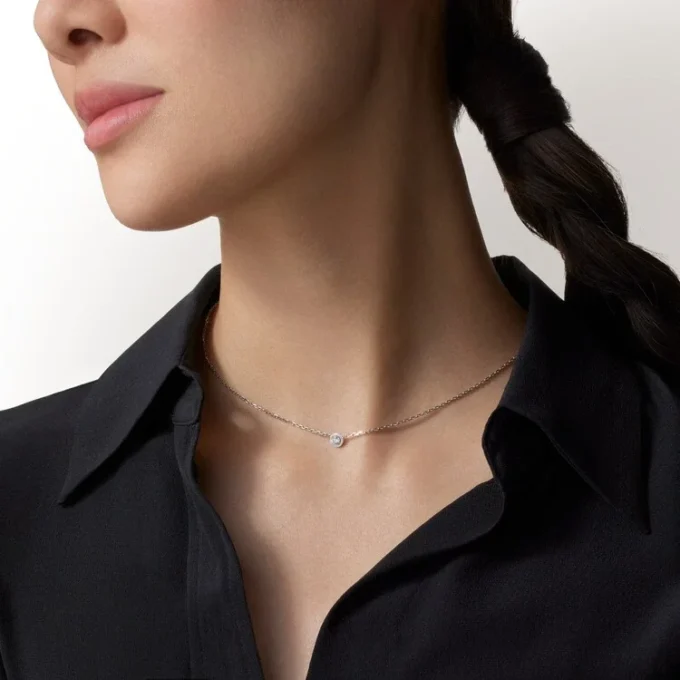 Náhrdelník Diamants Legers, Lm – bílé zlato, diamant – Cartier