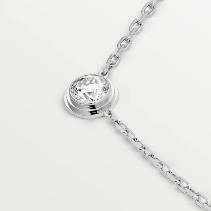 Náhrdelník Diamants Legers, Lm – bílé zlato, diamant – Cartier