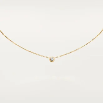 Náhrdelník Diamants Legers, Lm – žluté zlato, diamant – Cartier