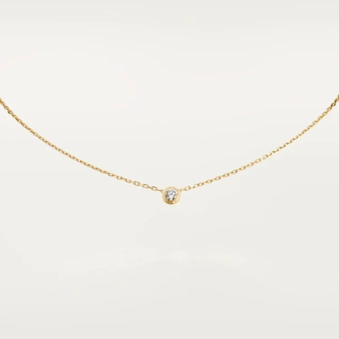 Náhrdelník Diamants Legers, Lm – žluté zlato, diamant – Cartier