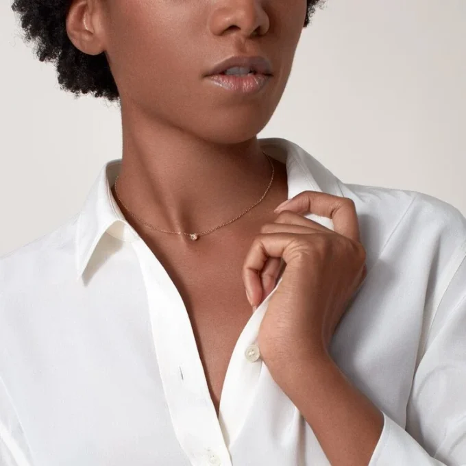 Náhrdelník Diamants Legers, Lm – žluté zlato, diamant – Cartier