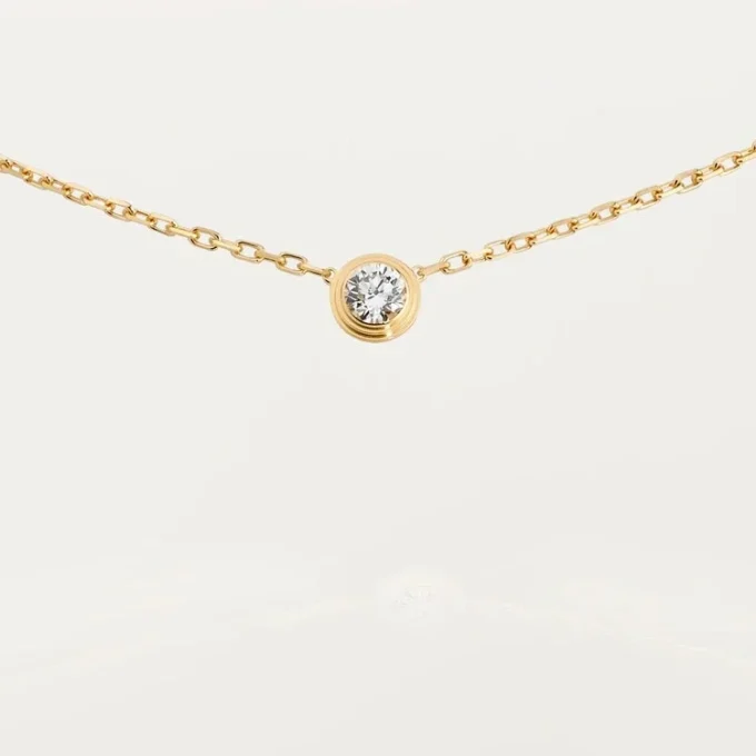 Náhrdelník Diamants Legers, Lm – žluté zlato, diamant – Cartier