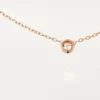Náhrdelník Diamants Legers, Lm – růžové zlato, diamant – Cartier