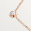 Náhrdelník Diamants Legers, Lm – růžové zlato, diamant – Cartier