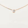 Náhrdelník Diamants Legers, Lm – růžové zlato, diamant – Cartier