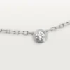 Náhrdelník Diamants Legers, SM – bílé zlato, diamant – Cartier