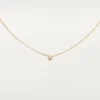 Náhrdelník Diamants Legers, SM – žluté zlato, diamant – Cartier