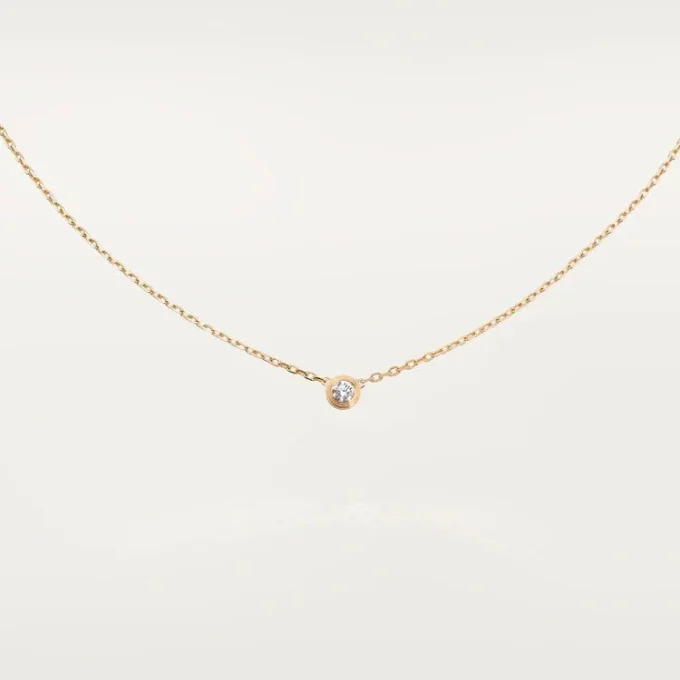 Náhrdelník Diamants Legers, SM – žluté zlato, diamant – Cartier