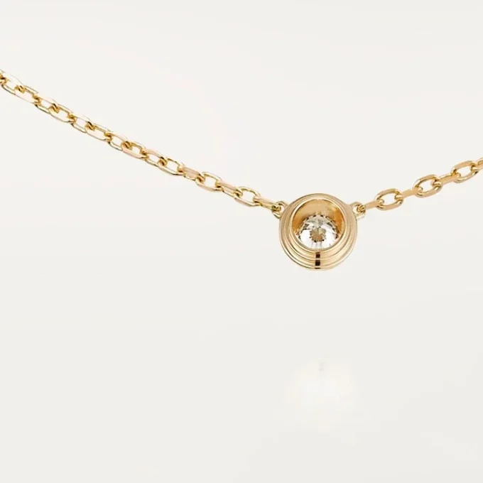 Náhrdelník Diamants Legers, SM – žluté zlato, diamant – Cartier