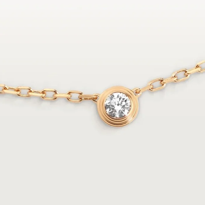 Náhrdelník Diamants Legers, SM – žluté zlato, diamant – Cartier