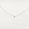 Náhrdelník Diamants Legers, SM – růžové zlato, diamant – Cartier