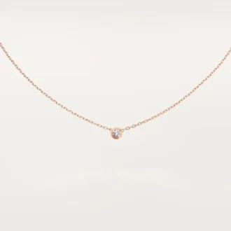 Náhrdelník Diamants Legers, SM – růžové zlato, diamant – Cartier